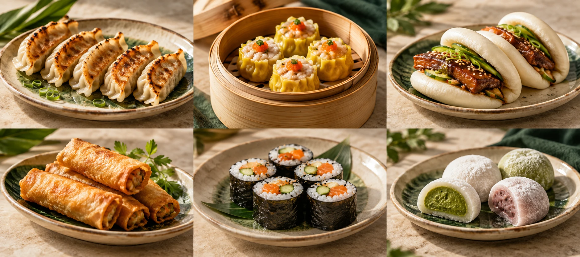 Gyoza: fotografia concettuale per catering